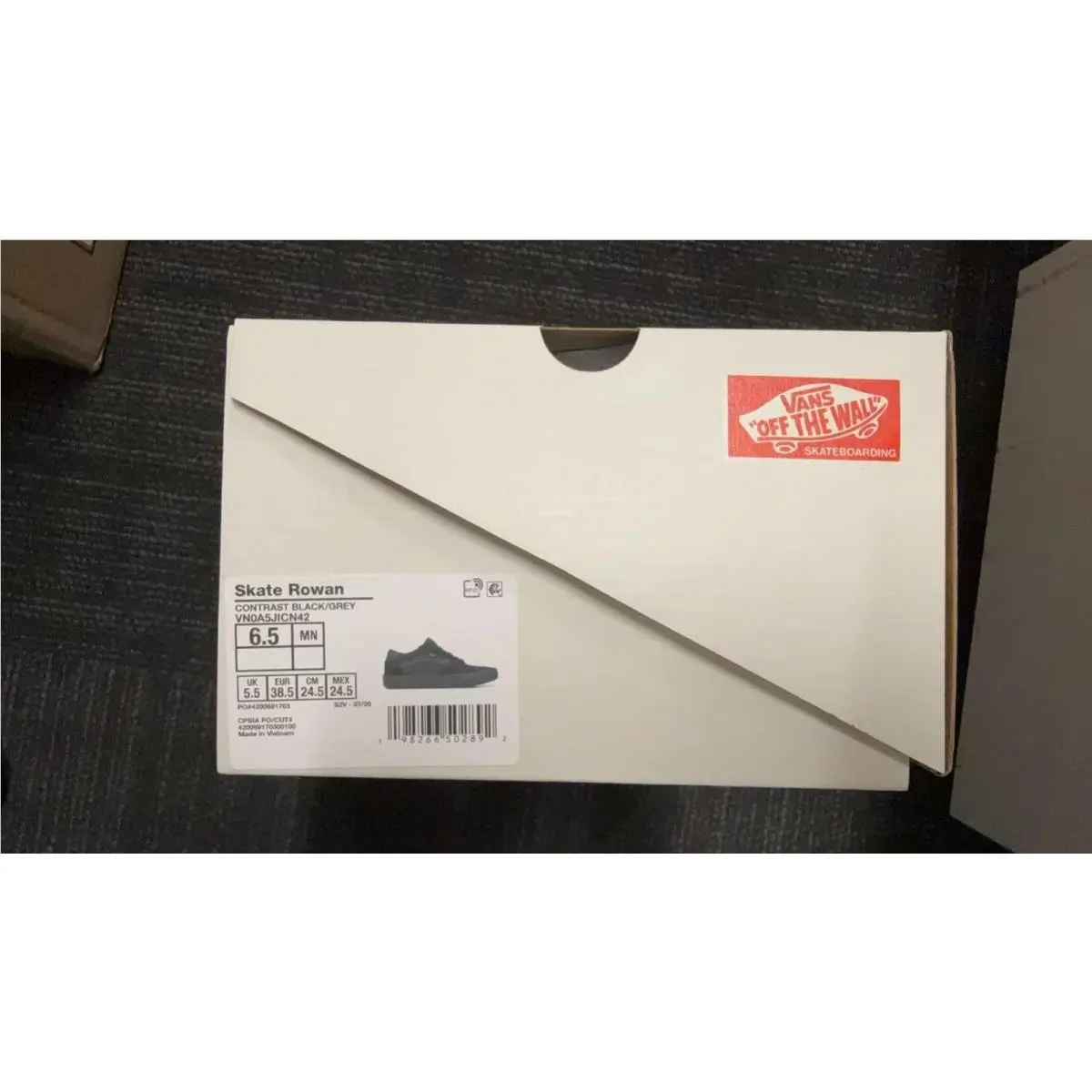 Vans shoes - VN0A5JICN42 - VN0A5JICN42 - Black 7