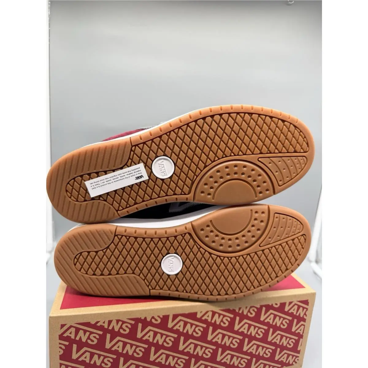 Vans shoes - VANS Lowland - Lowland - VN000D6R2Q1 - Maroon/Burgundy 2