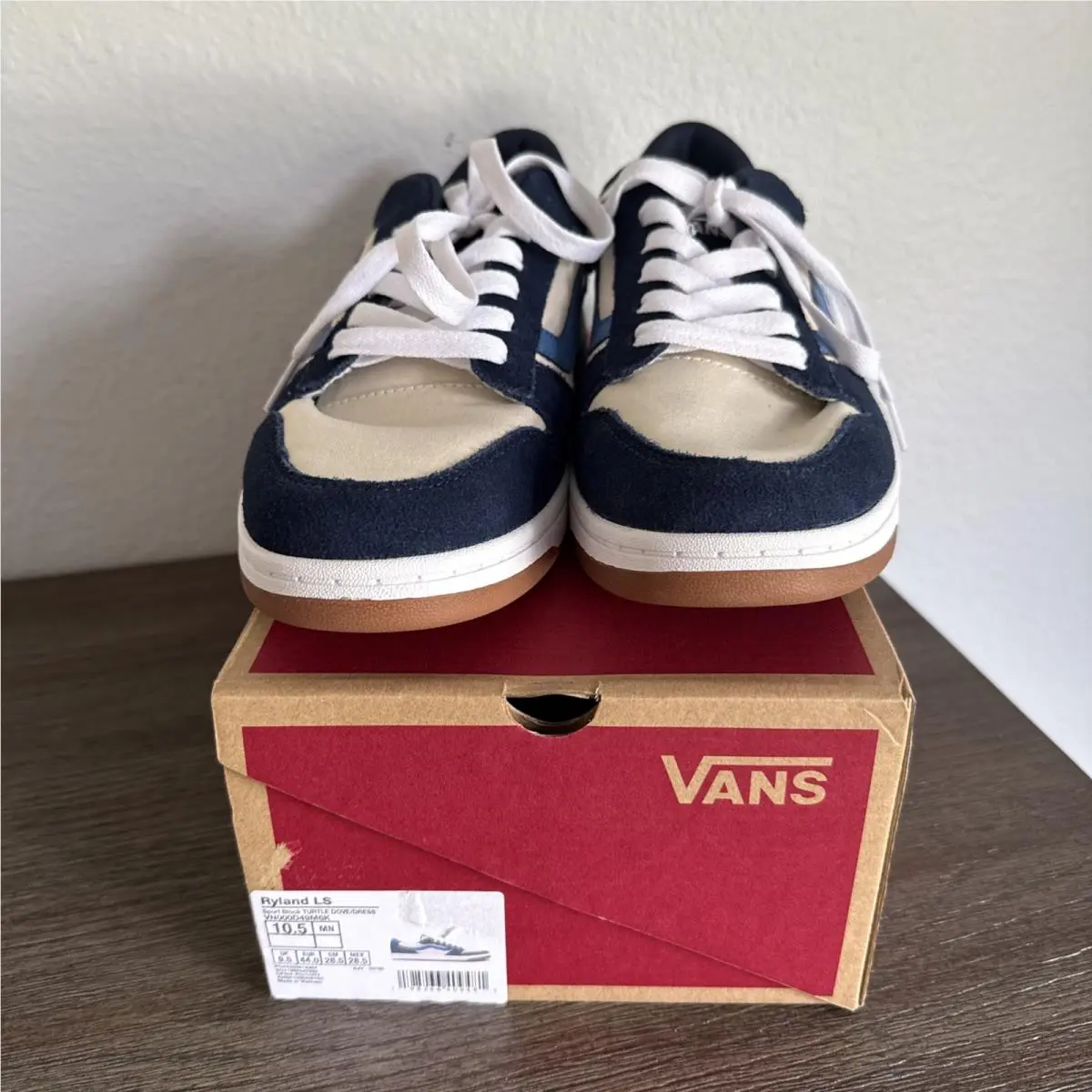 Vans shoes - VANS Ryland LS - Ryland - VN000D49M6K - Blue, White 8