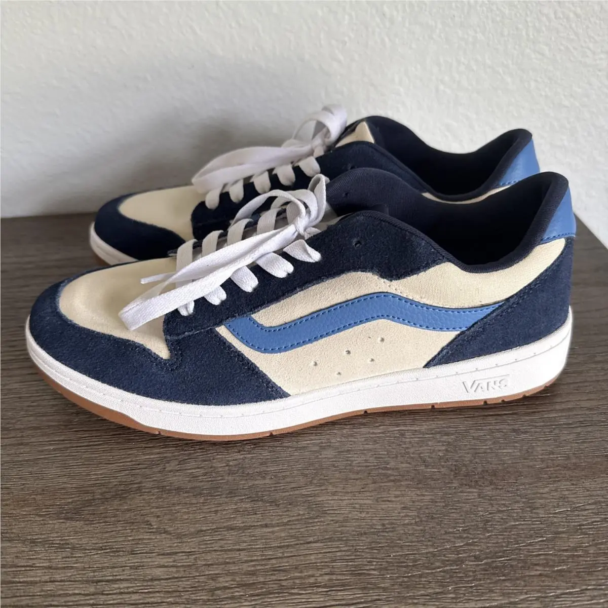Vans shoes - VANS Ryland LS - Ryland - VN000D49M6K - Blue, White 0