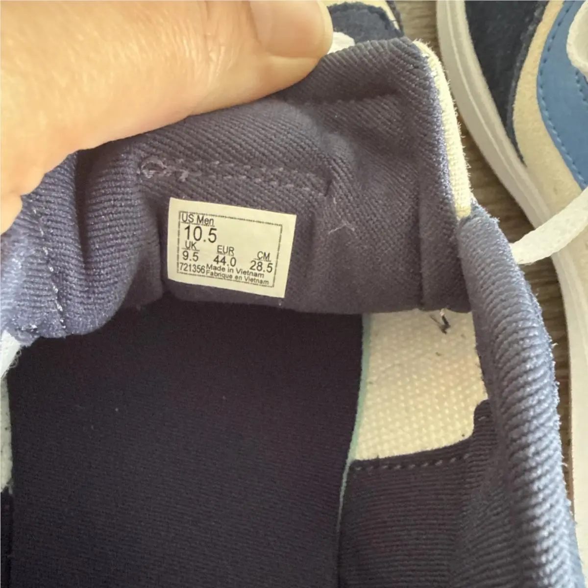 Vans shoes - VANS Ryland LS - Ryland - VN000D49M6K - Blue, White 4