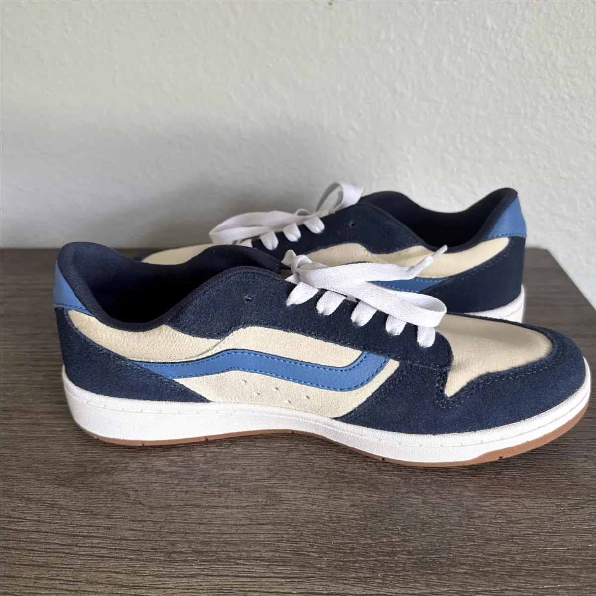 Vans shoes - VANS Ryland LS - Ryland - VN000D49M6K - Blue, White 7