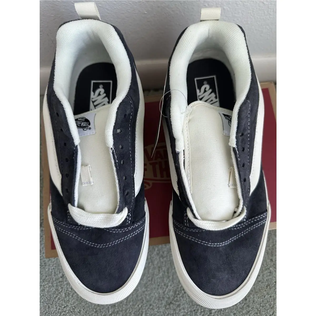 Vans shoes - VANS Knu Skool - Knu Skool - VN000CSOBGF - Gray, Manufacturer: Gray 0