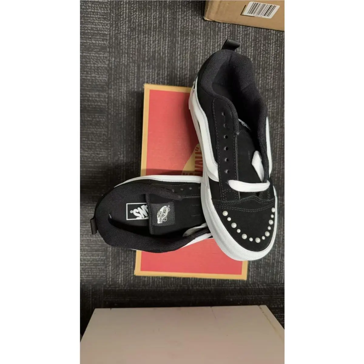 Vans shoes - VANS Knu Skool - Knu Skool - VN000E9XBLA - Black 5