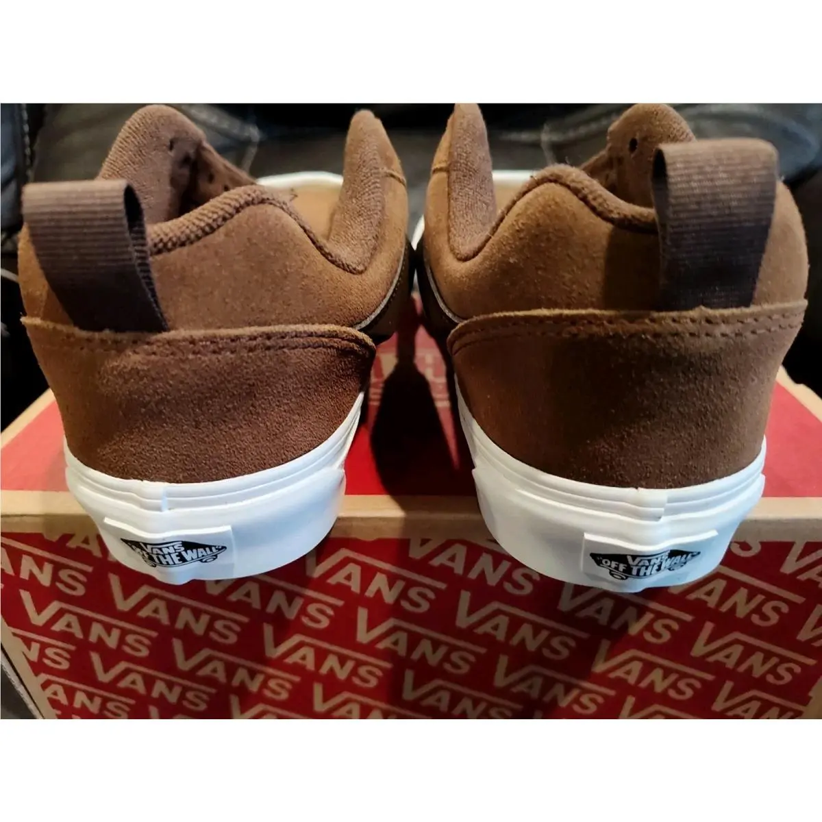 Vans shoes - VANS Knu-Skool - VN000D6CDFM - Brown (UPC: 197643203971) 1