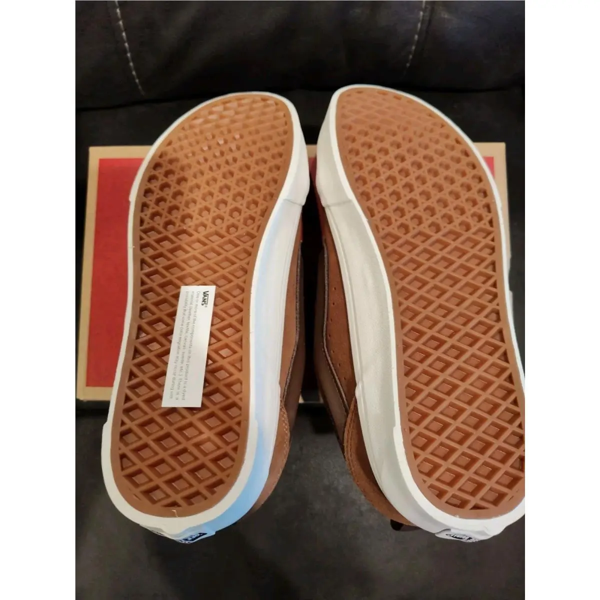 Vans shoes - VANS Knu-Skool - VN000D6CDFM - Brown (UPC: 197643203971) 4