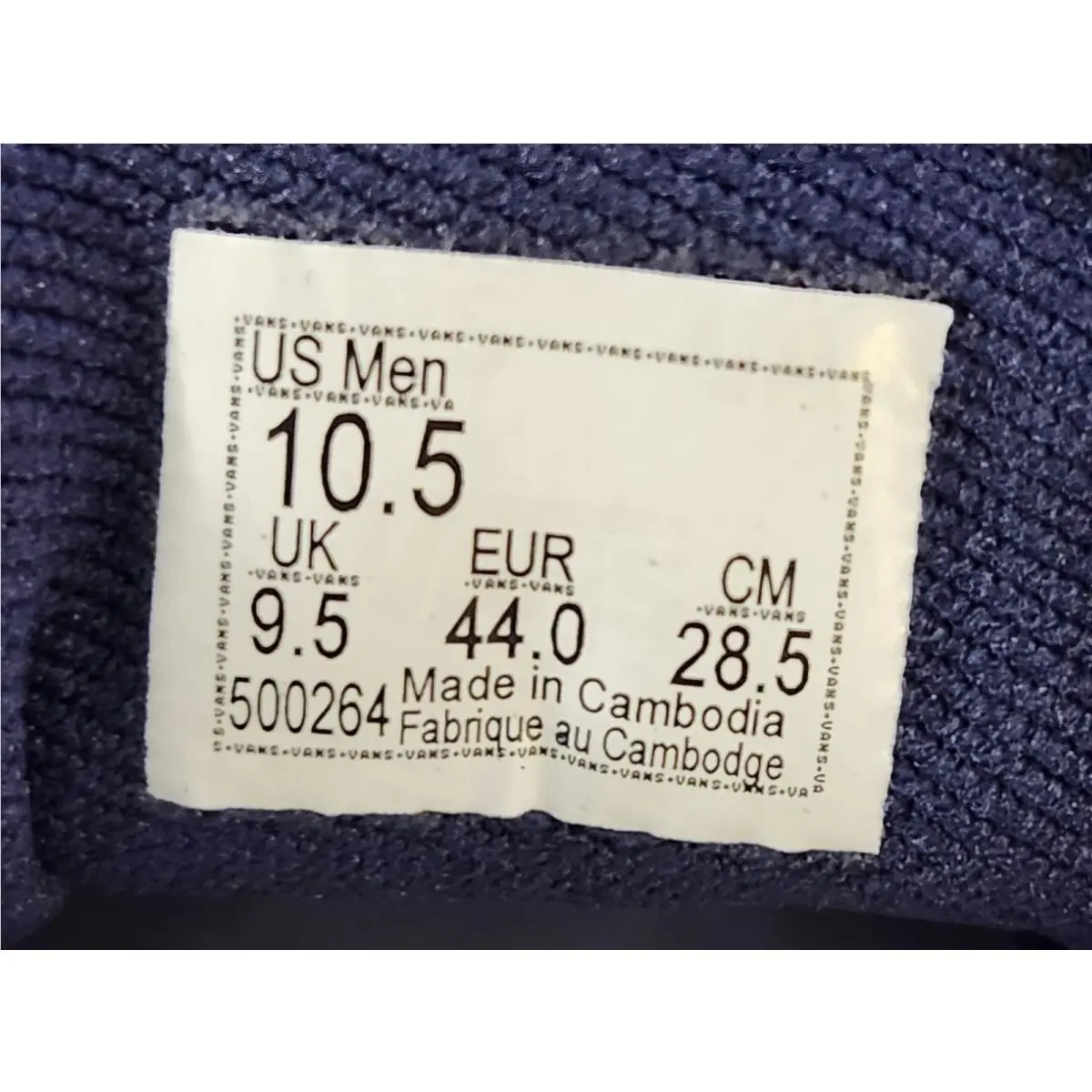 Vans shoes - Brooklyn - Brooklyn - VN000D7QEMT - Blue 12