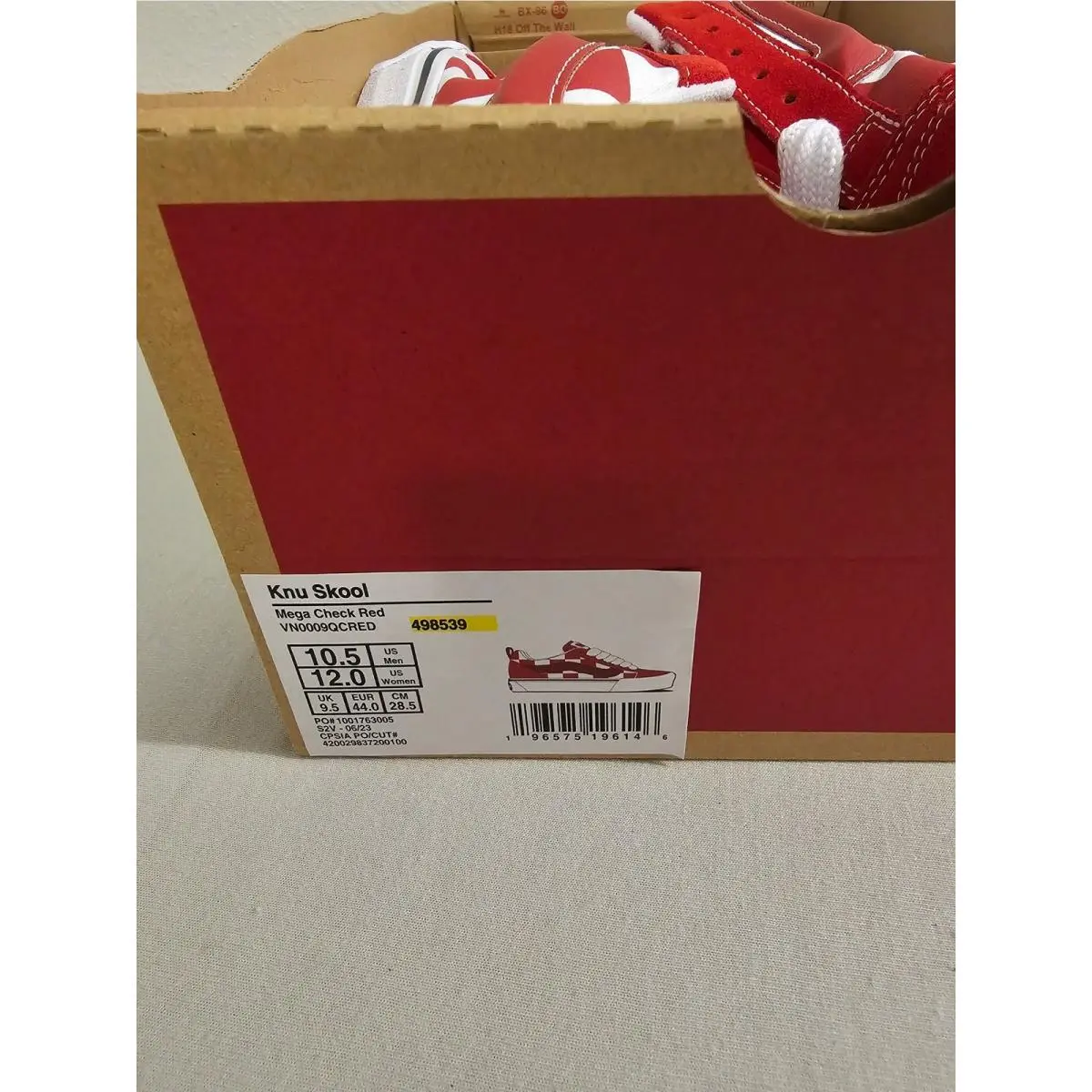 Vans shoes - Knu Skool - Knu Skool - Red 6