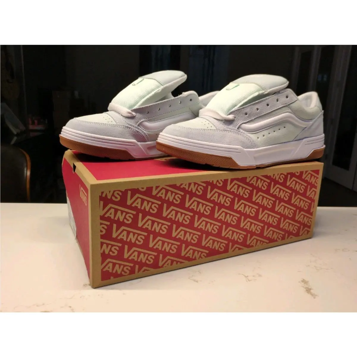 Hylane Suede Blue Mist Shoe Size US 11 Rare Color Eur 44.5 by Vans