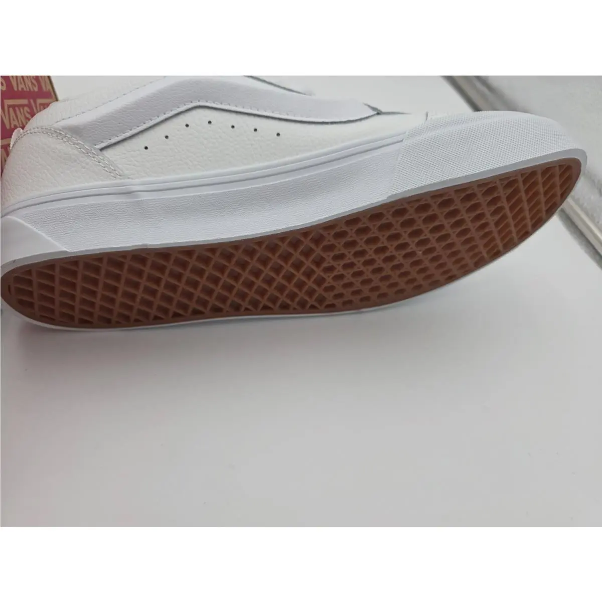 Vans shoes - VANS Knu-Skool - VN0009QCW00 - White (UPC: 196574736701) 11