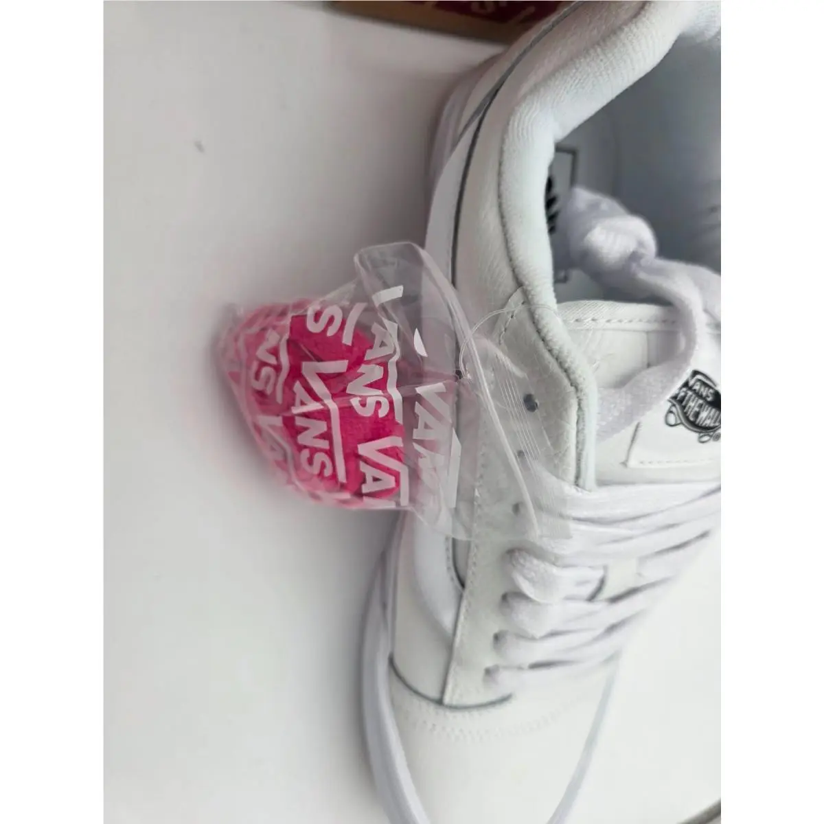 Vans shoes - VANS Knu-Skool - VN0009QCW00 - White (UPC: 196574736701) 12