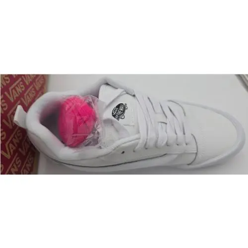 Vans shoes - VANS Knu-Skool - VN0009QCW00 - White (UPC: 196574736701) 9