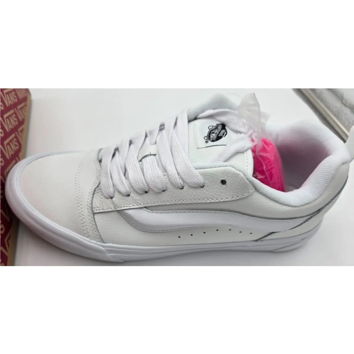 Vans shoes - VANS Knu-Skool - VN0009QCW00 - White (UPC: 196574736701) 10