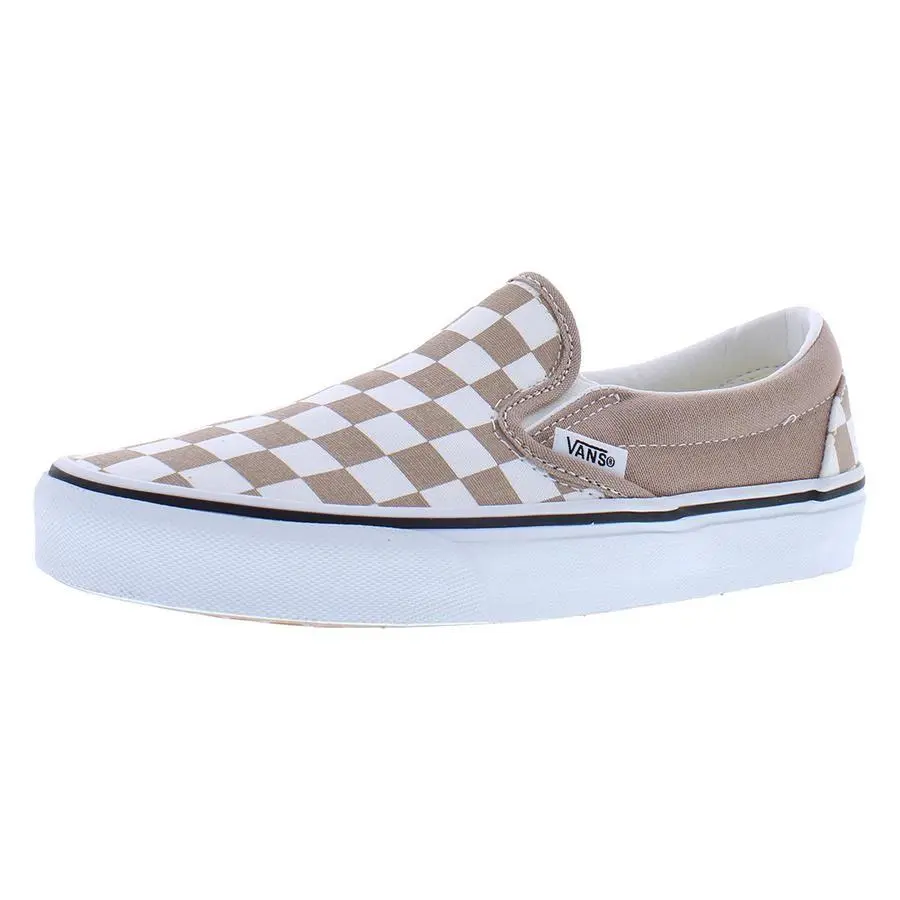 Vans shoes - Checkerboard Warm Taupe/Brown, Main: Brown (UPC: 197643211945) 3