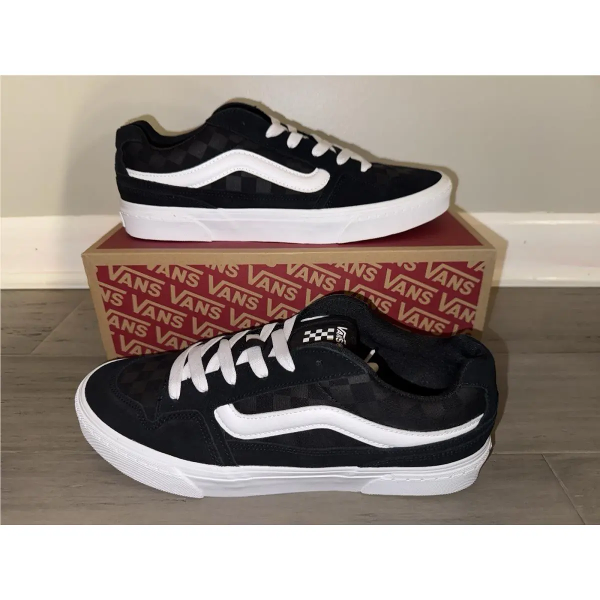 Vans shoes - VANS Caldrone - Caldrone - Tonal Check Black 0