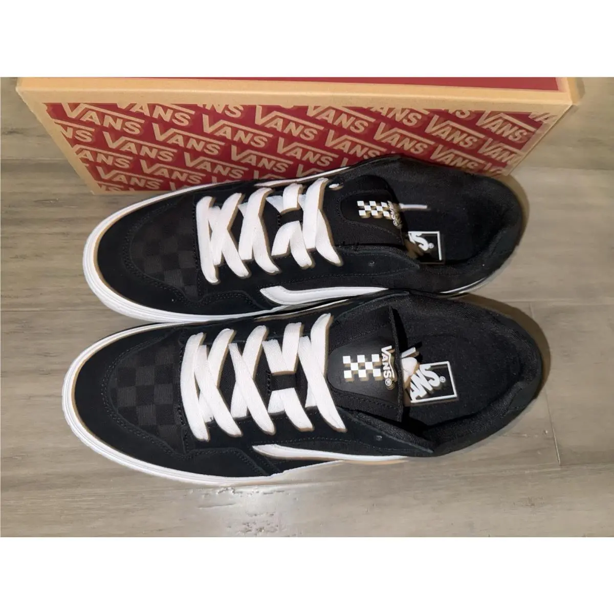 Vans shoes - VANS Caldrone - Caldrone - Tonal Check Black 1
