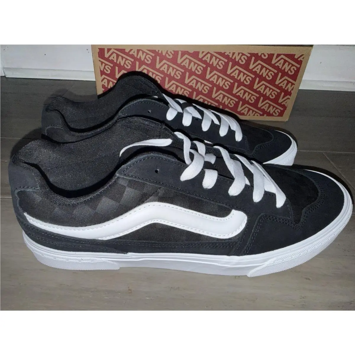 Vans shoes - VANS Caldrone - Caldrone - Tonal Check Black 3