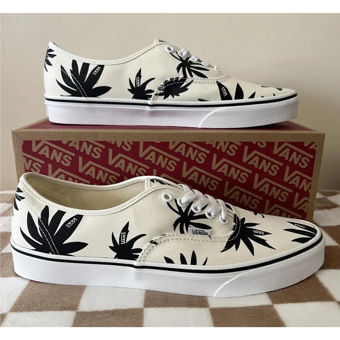 Vans Authentic Sneakers Archive Marshmallow/black VN000Z75KIG Men’s Size 10