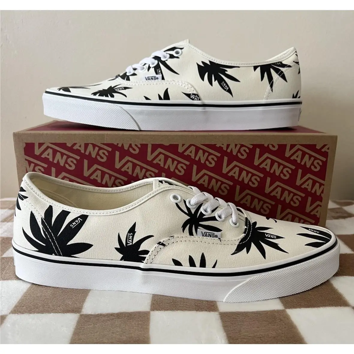 Vans shoes - VANS Authentic - Authentic - VN000Z75KIG - Archive Marshmallow/Black 1