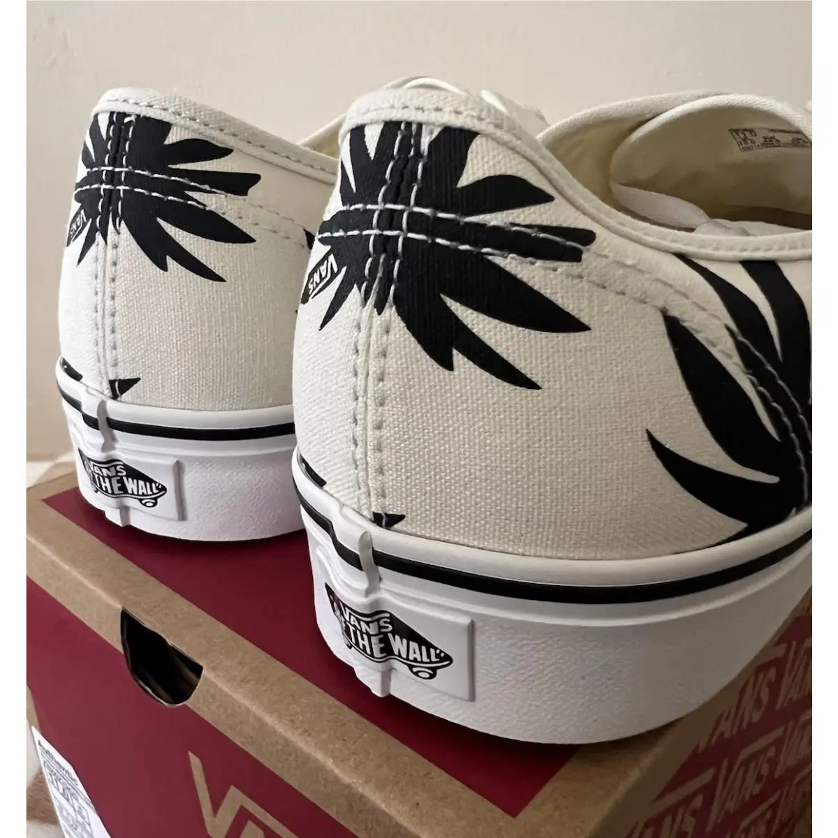 Vans shoes - VANS Authentic - Authentic - VN000Z75KIG - Archive Marshmallow/Black 8