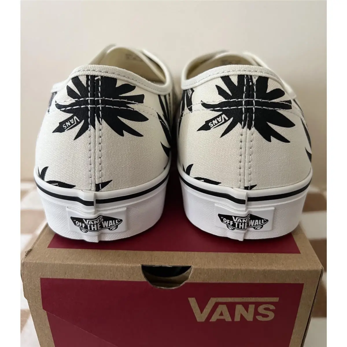 Vans shoes - VANS Authentic - Authentic - VN000Z75KIG - Archive Marshmallow/Black 9