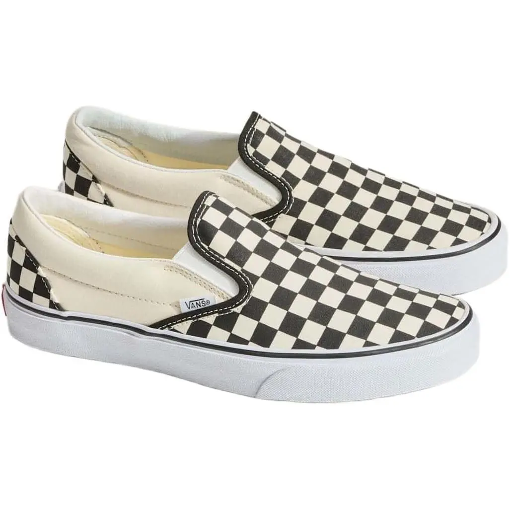 Vans shoes - VANS Slip-On - Checkerboard Black/Off White 4