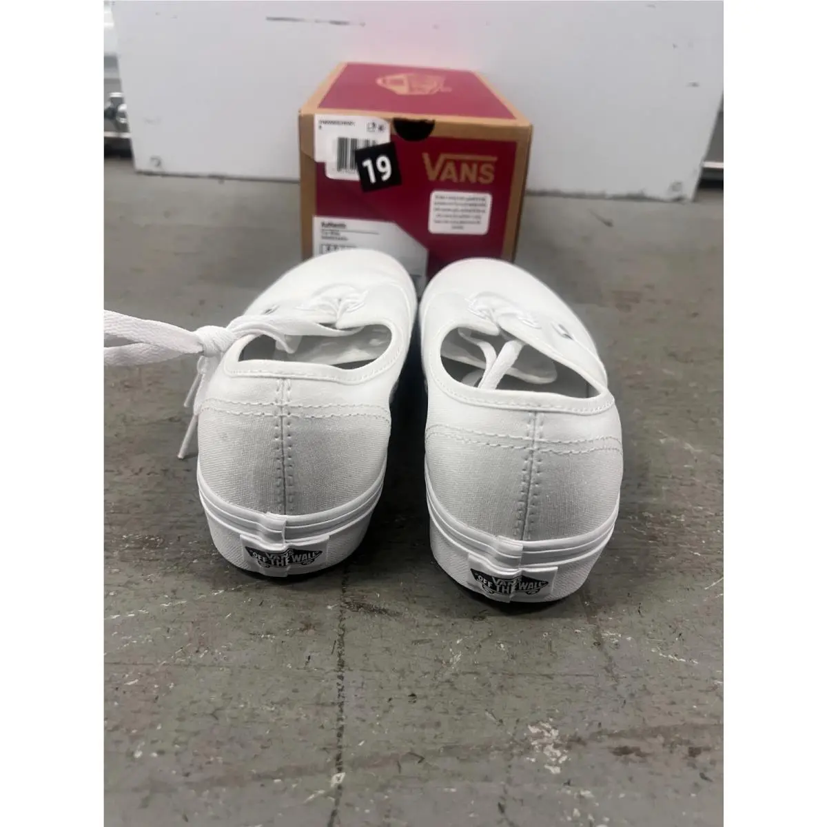 Vans shoes - Vans Authentic VN000EE3W001 - Authentic - VN000EE3W001 - White 2
