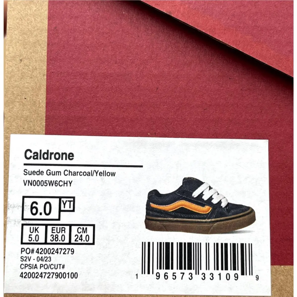 Vans shoes - VANS Caldrone - Caldrone - Blue (UPC: 196573331099) 9