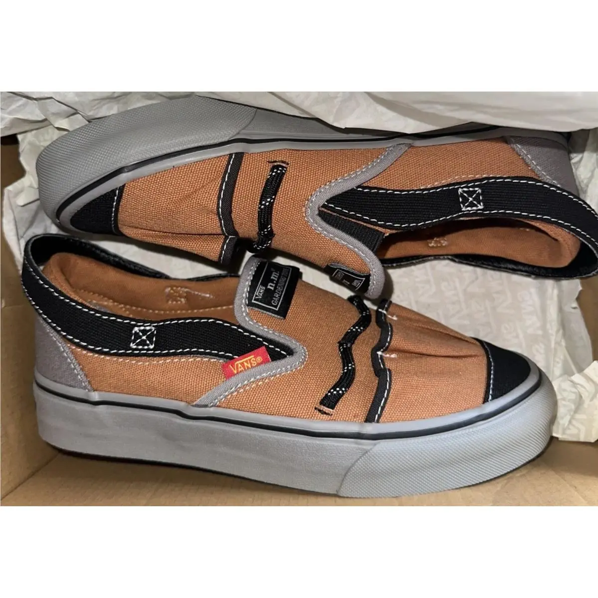 Vans shoes - Vans Slip-on Vp Vr3 - VN0009VYBXG - Brown 5