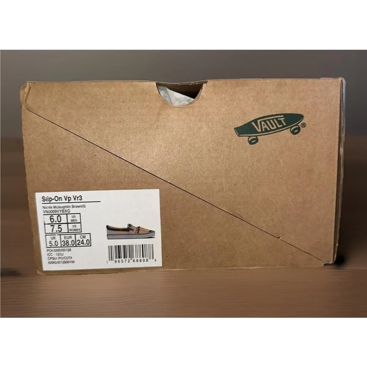 Vans shoes - Vans Slip-on Vp Vr3 - VN0009VYBXG - Brown 7