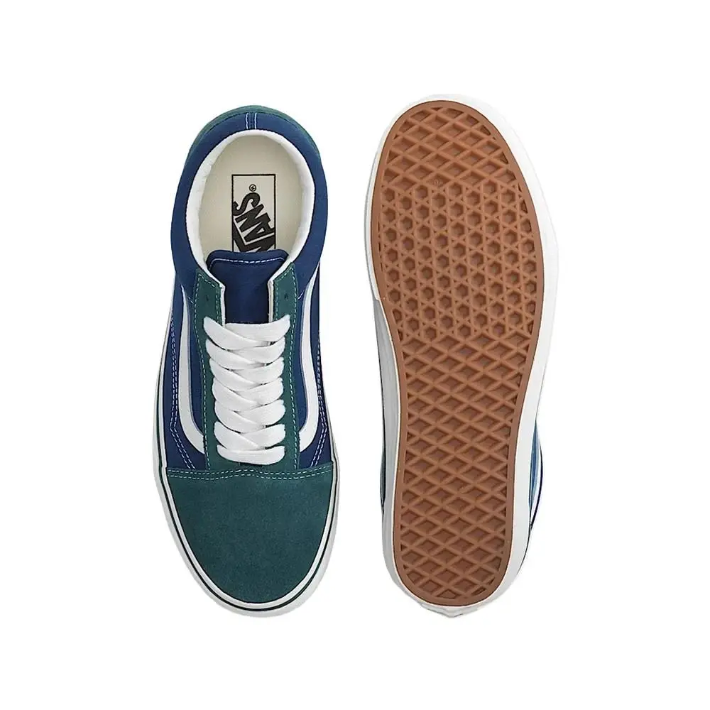 Vans shoes - VANS Old Skool - Old Skool - VN000D7ZFRJ - Mystic Moss (Blue & Green) 2