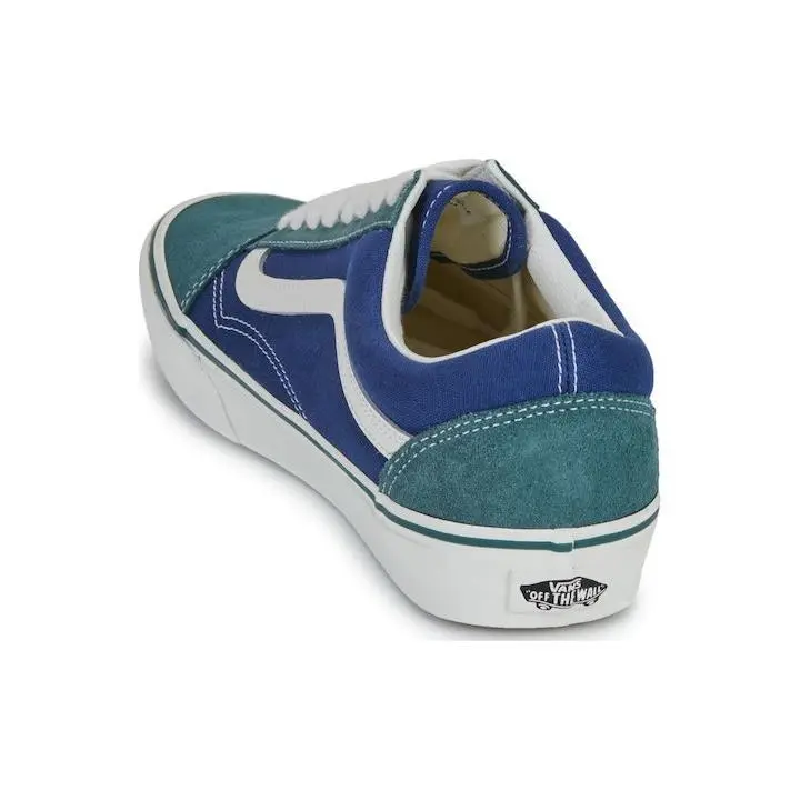 Vans shoes - VANS Old Skool - Old Skool - VN000D7ZFRJ - Mystic Moss (Blue & Green) 4