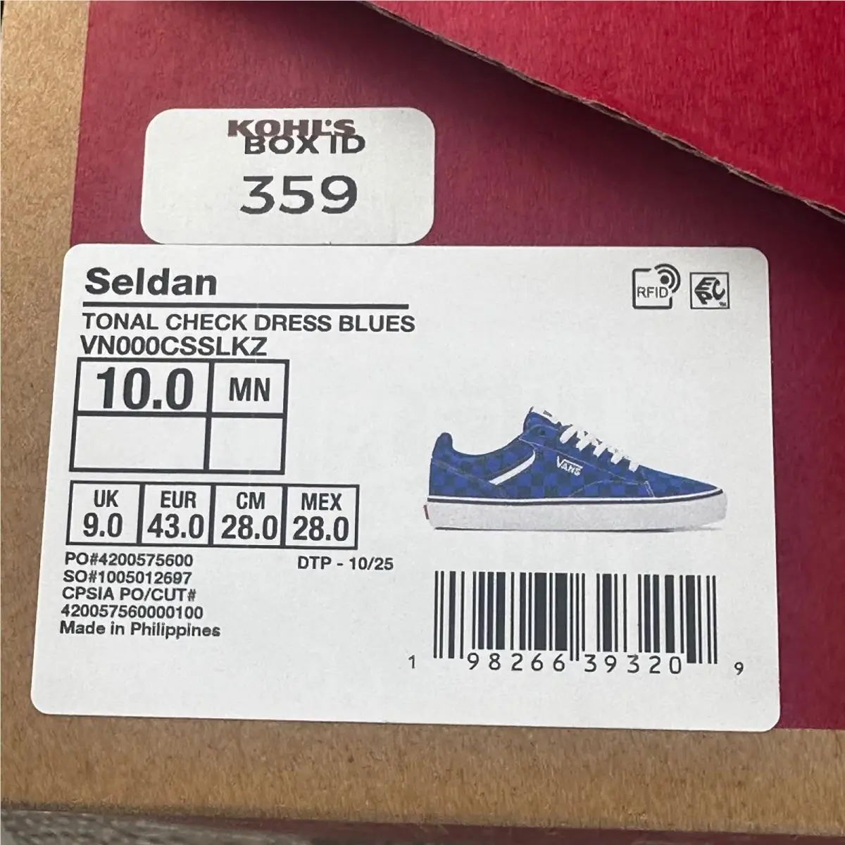 Vans shoes - Seldan - Seldan - Blue 5