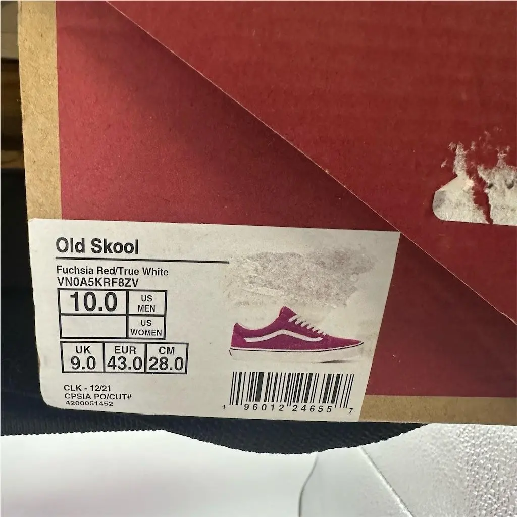 Vans shoes - Vans Old Skool - Old Skool - Pink 5