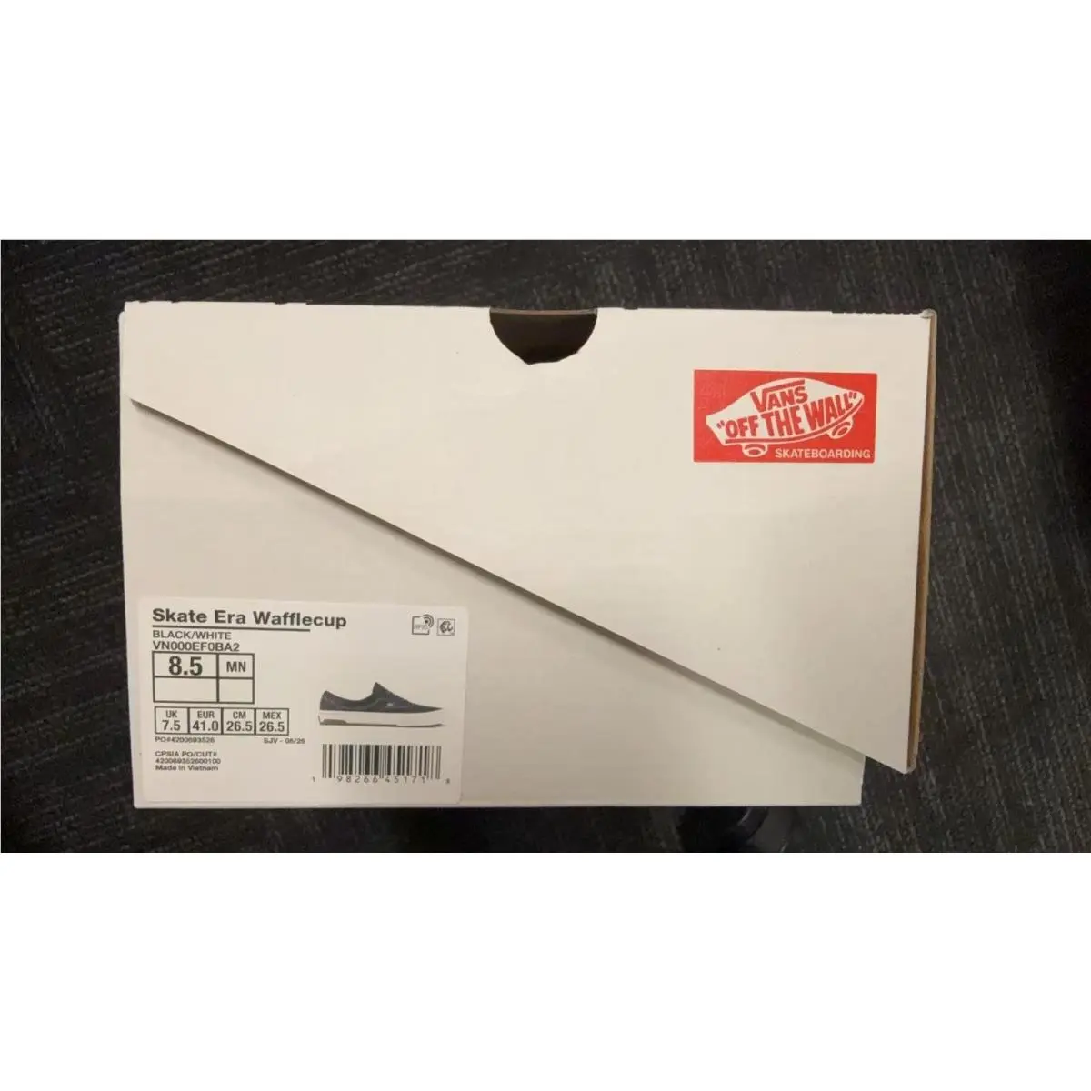 Vans shoes - VANS Skate Era Wafflecup - Skate Era Wafflecup - VN000EF0BA2 - Black 6