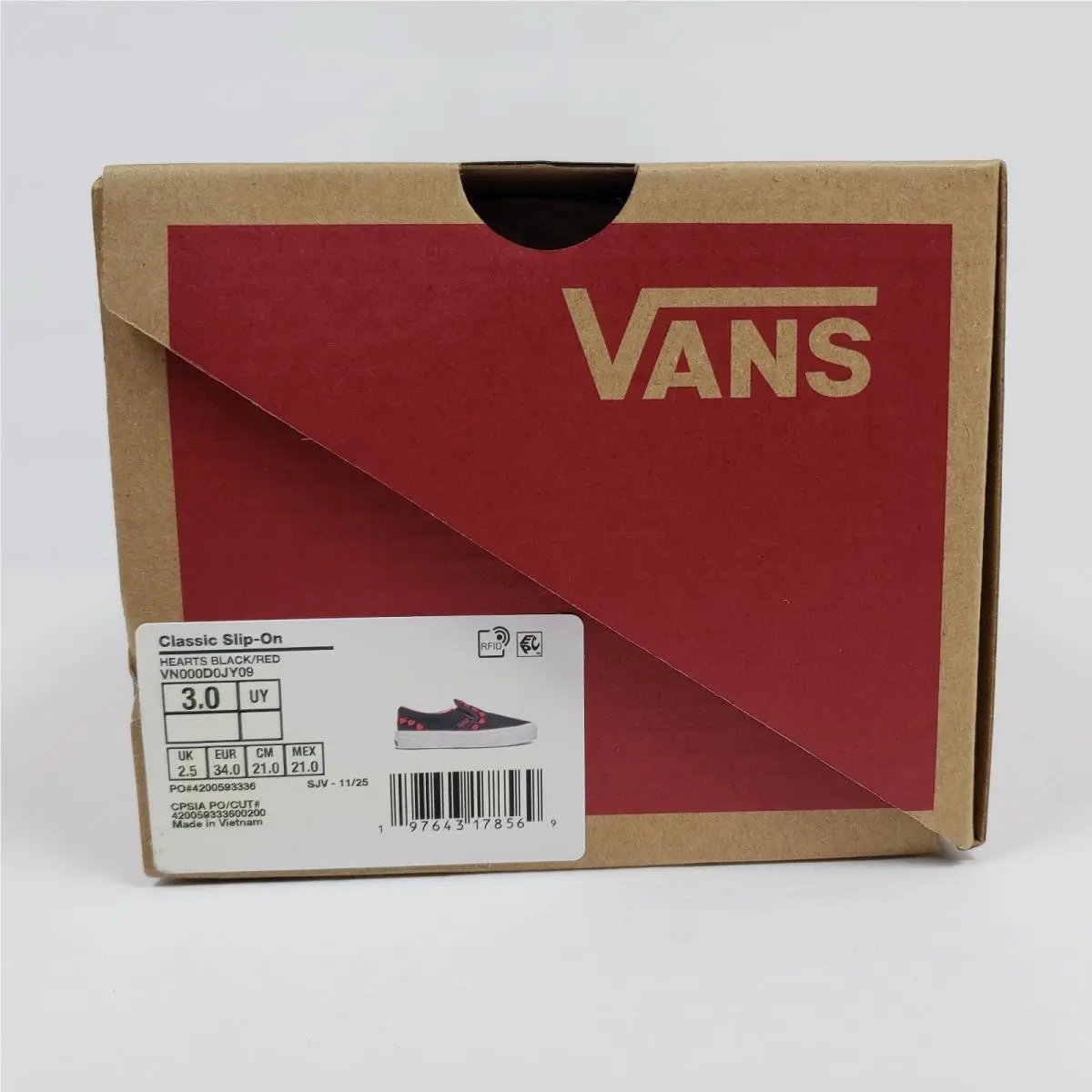 Vans shoes - Vans Classic Slip On - Classic Slip - Black 11