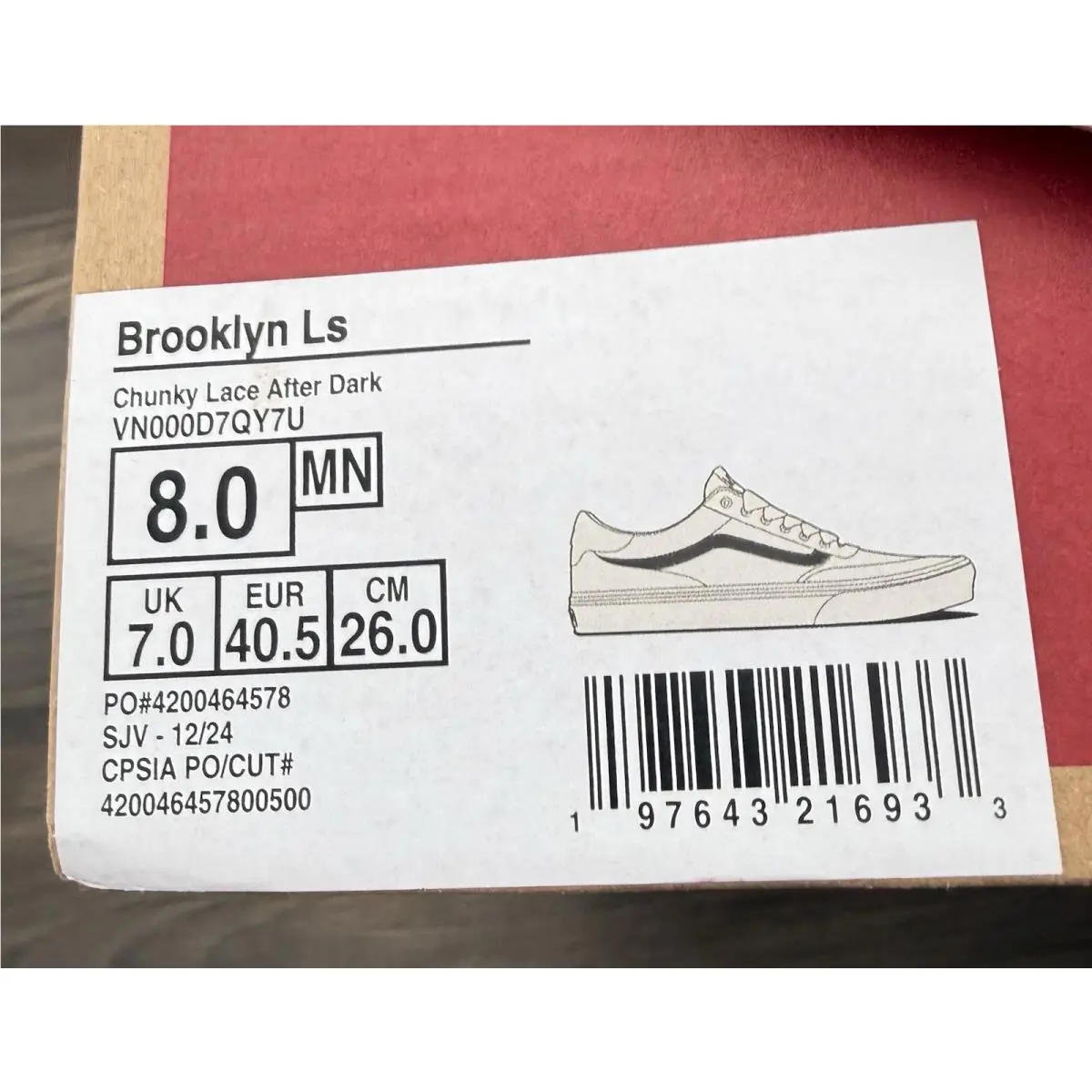 Vans shoes - Vans Brooklyn - Brooklyn - Off White Cream 9