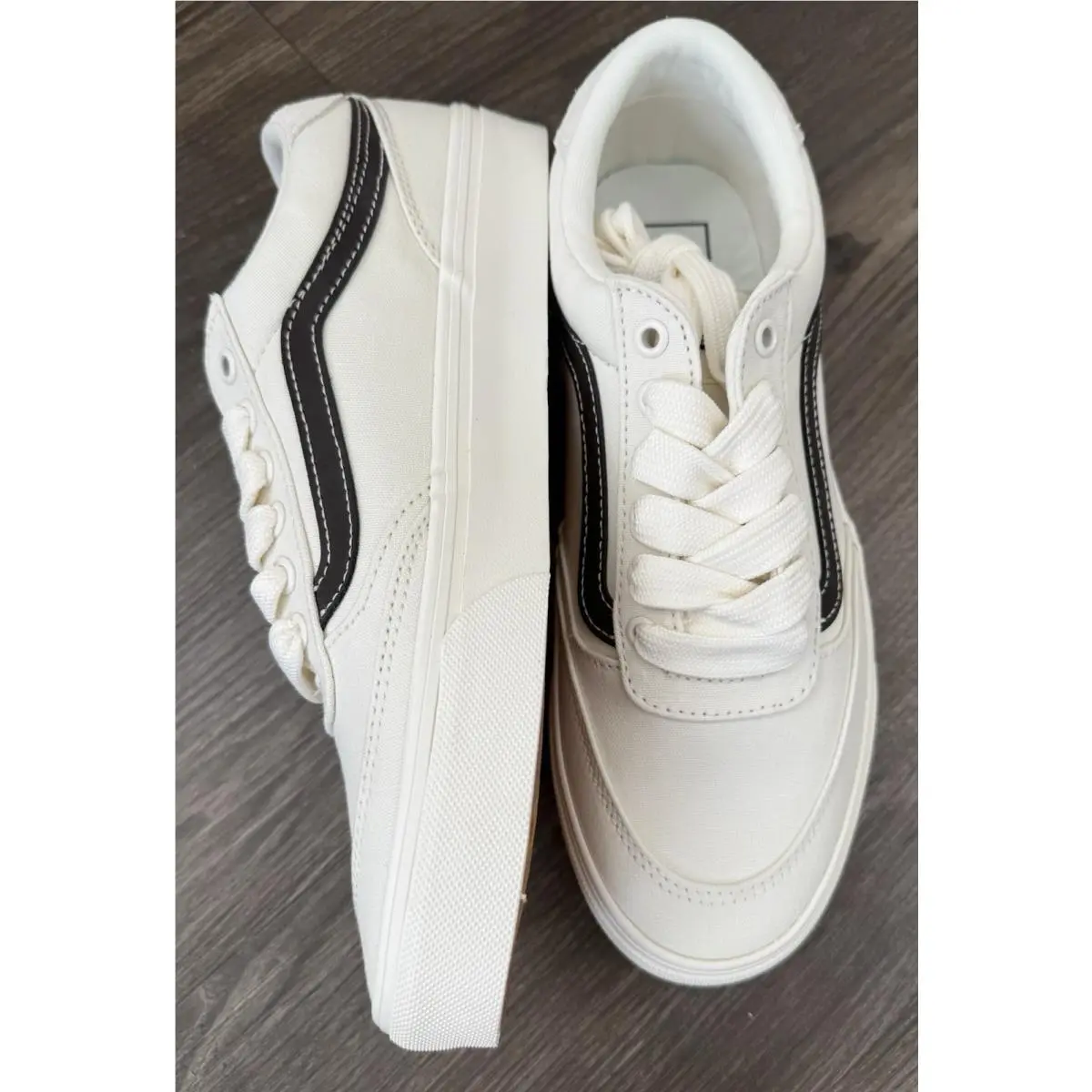 Vans shoes - Vans Brooklyn - Brooklyn - Off White Cream 1