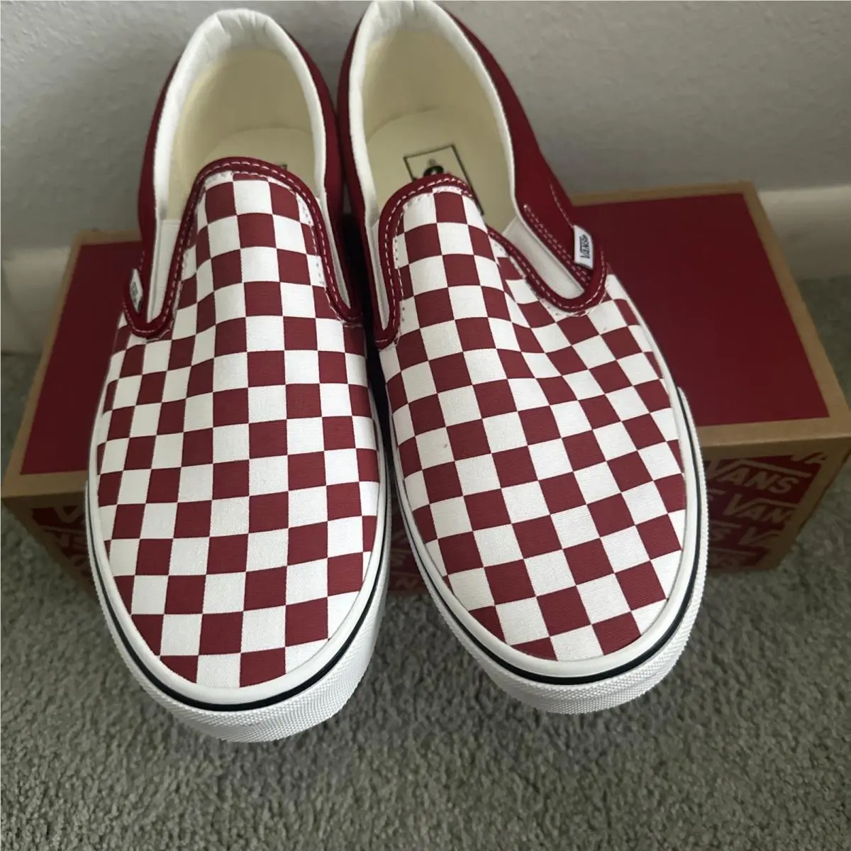 Vans shoes - VANS Classic Slip-On - Classic - Red 0
