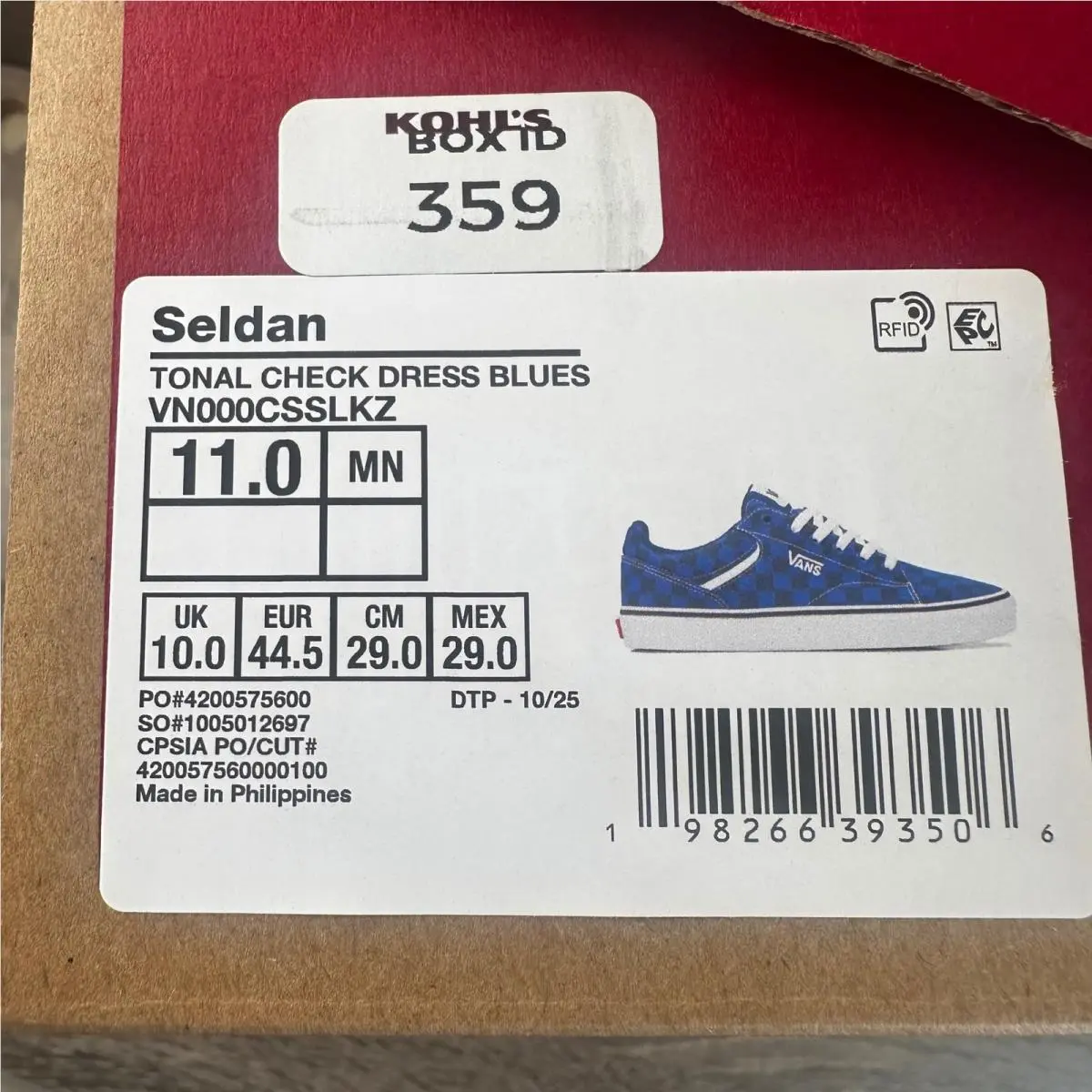 Vans shoes - Seldan - Seldan - Blue 2