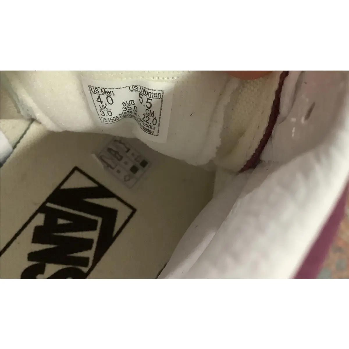 Vans shoes - VANS Sk8-Hi - VN0A5JMJ8BS - GRAPE WINE 4