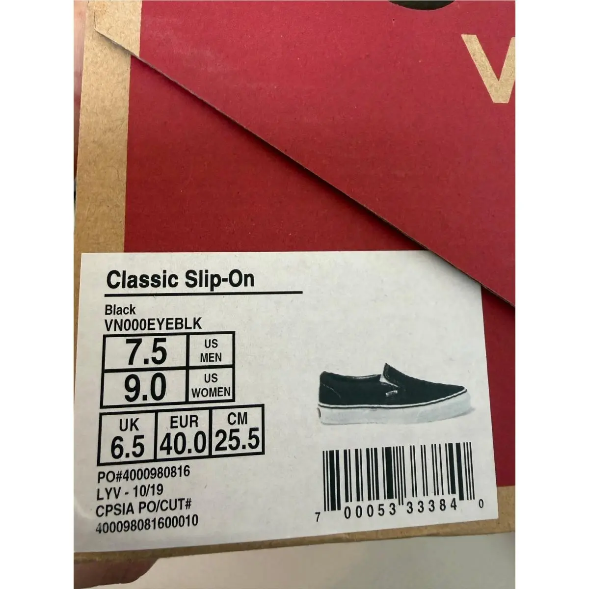 Vans shoes - Y2K - Black 9