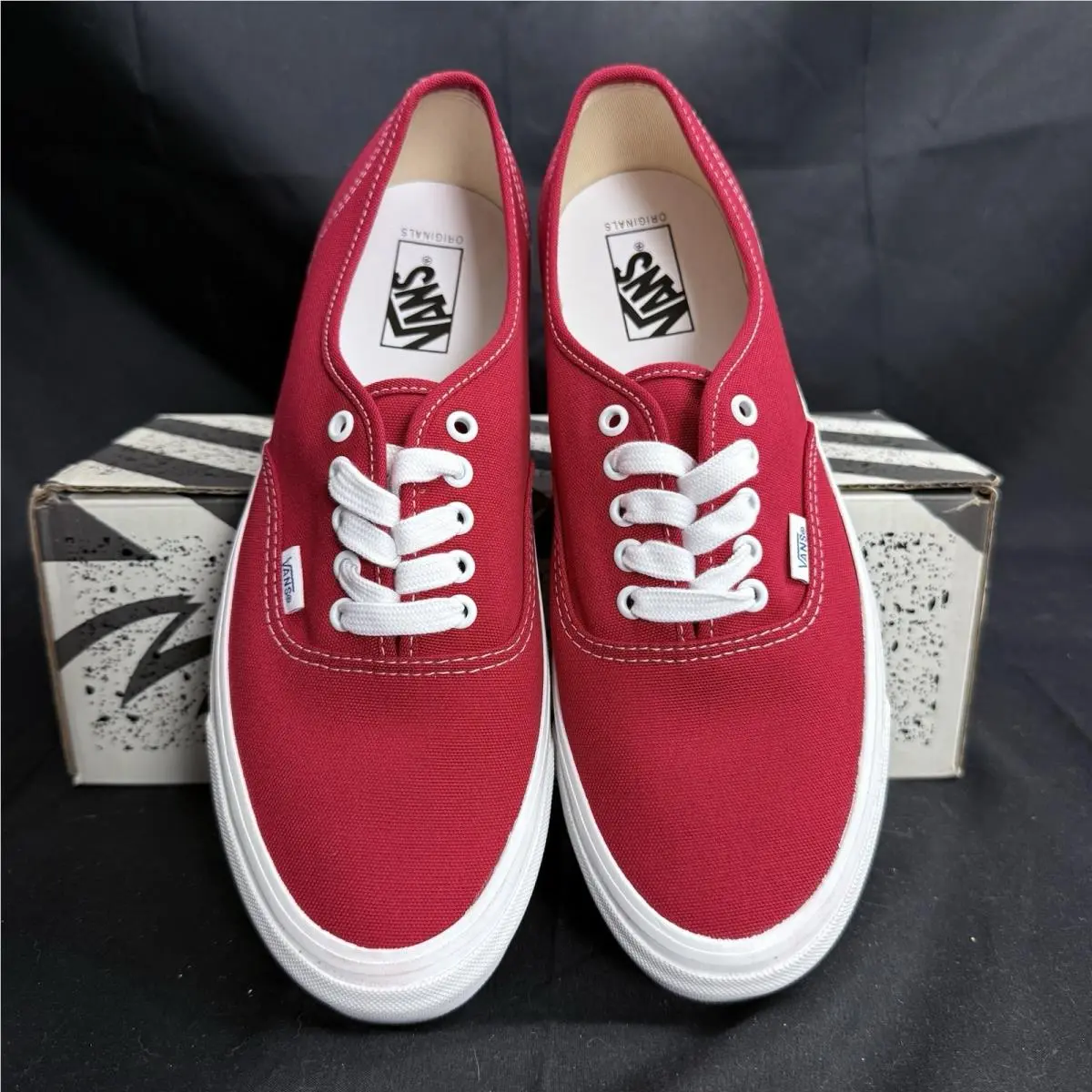Vans shoes - VANS Authentic - Authentic - VN0A4BV905D - Red 1