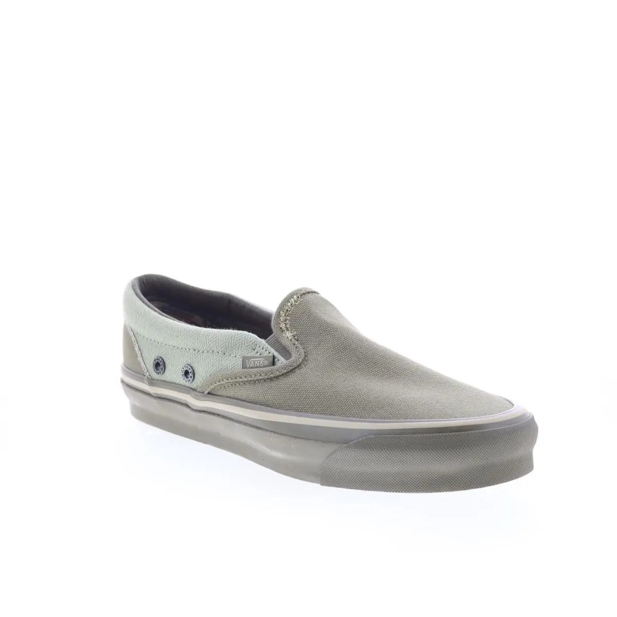 Vans shoes - Vans OG Classic Slip On LX Nigel - VN0A45JK9TA - Green (UPC: 195439388031) 0