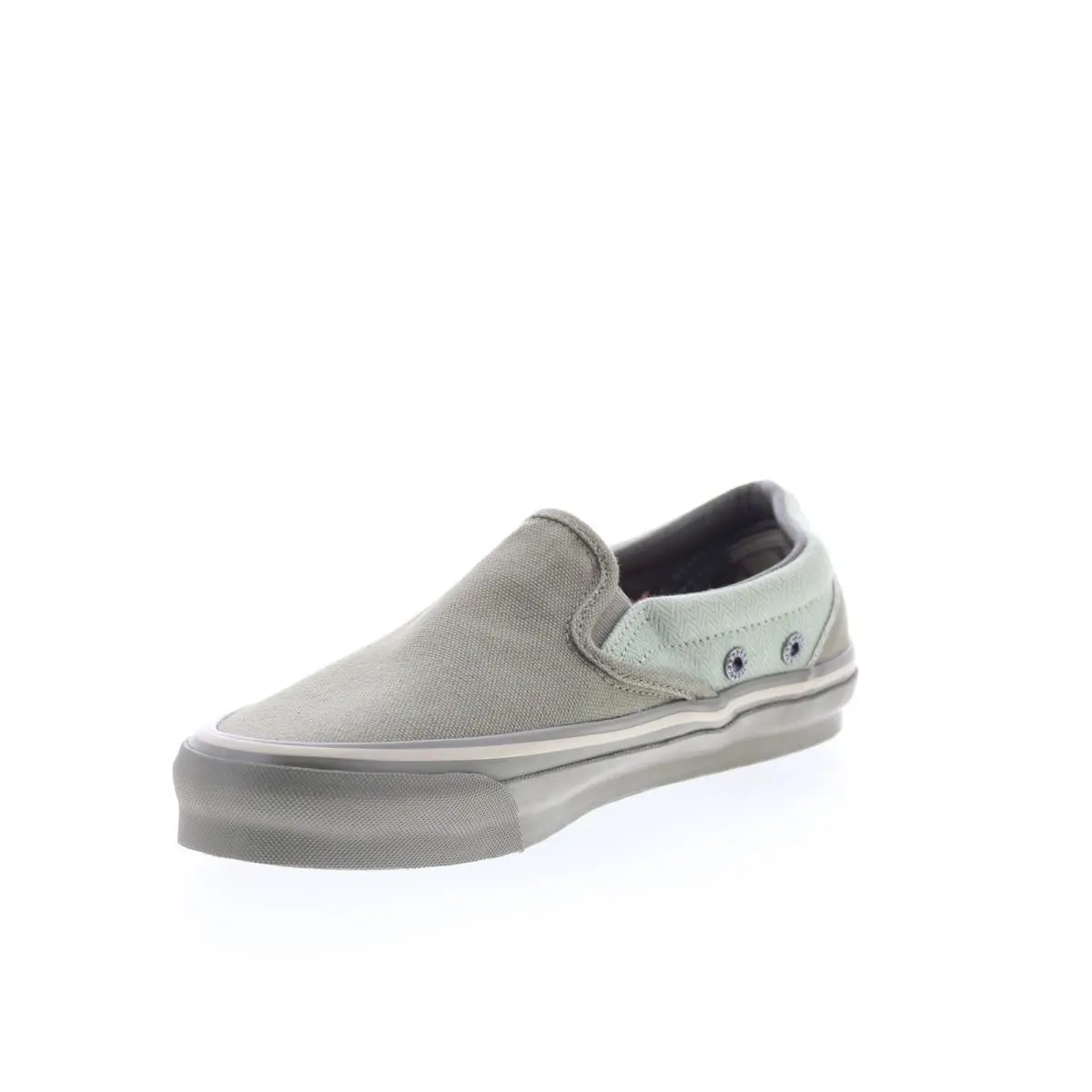Vans shoes - Vans OG Classic Slip On LX Nigel - VN0A45JK9TA - Green (UPC: 195439388031) 2