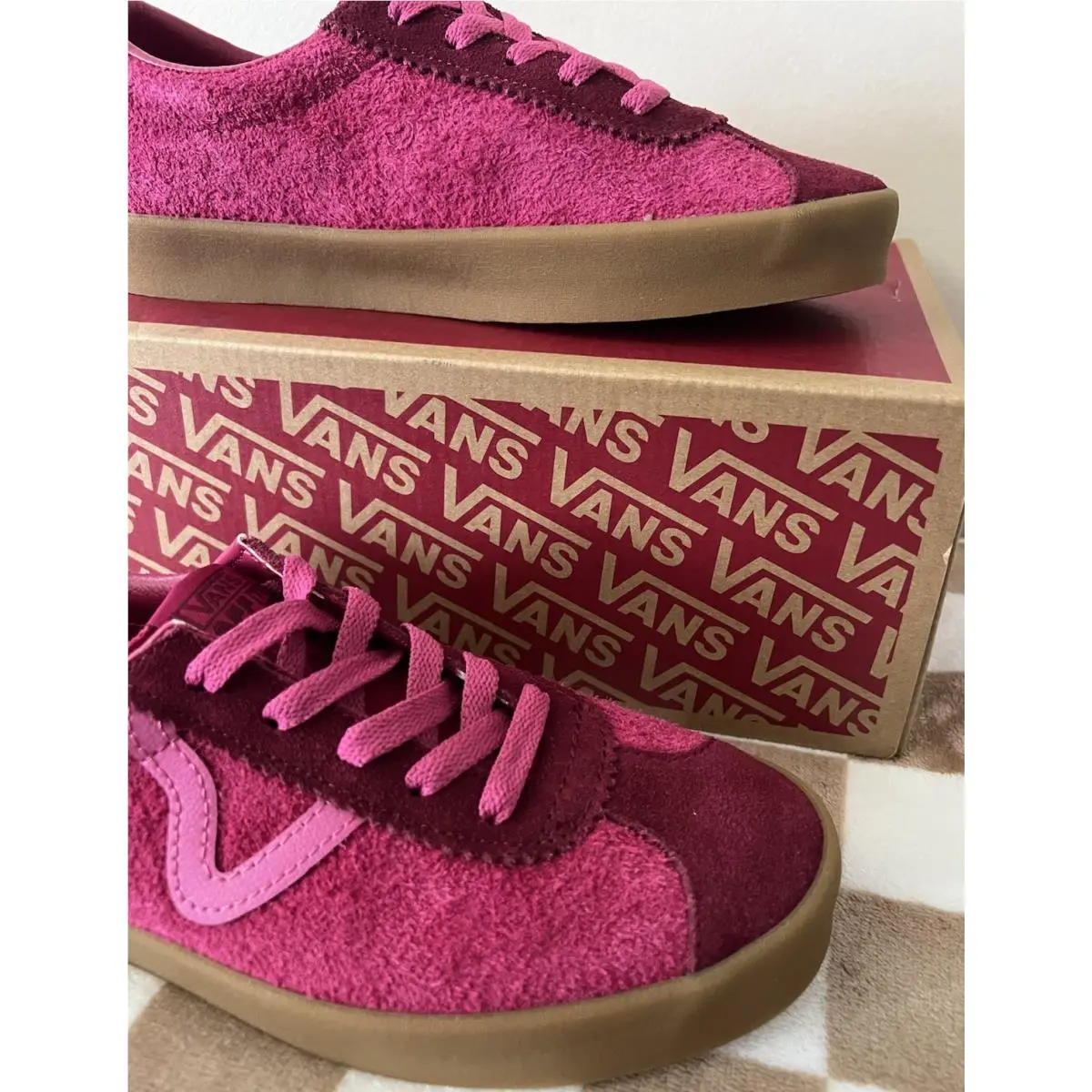 Vans shoes - VANS Sport - Sport - VN000CQRYLZ - Pop Raspberry Pink/Gum 2