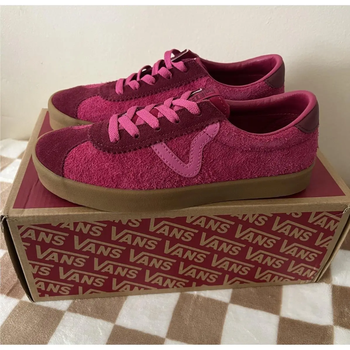 Vans shoes - VANS Sport - Sport - VN000CQRYLZ - Pop Raspberry Pink/Gum 7