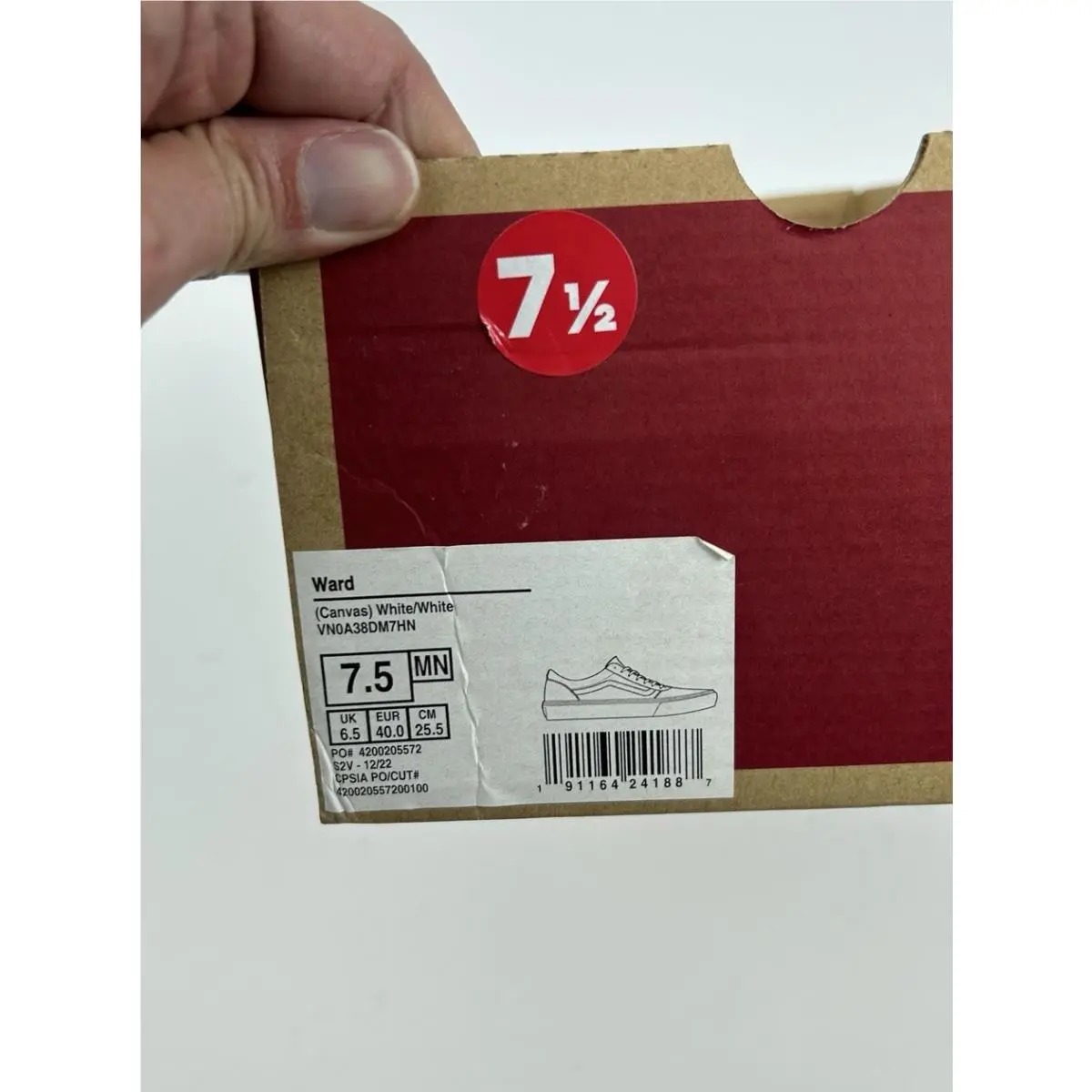 Vans shoes - VANS Ward - Ward - White 12