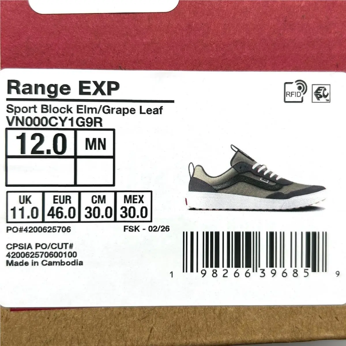Vans shoes - Range EXP - Range EXP - Green 9
