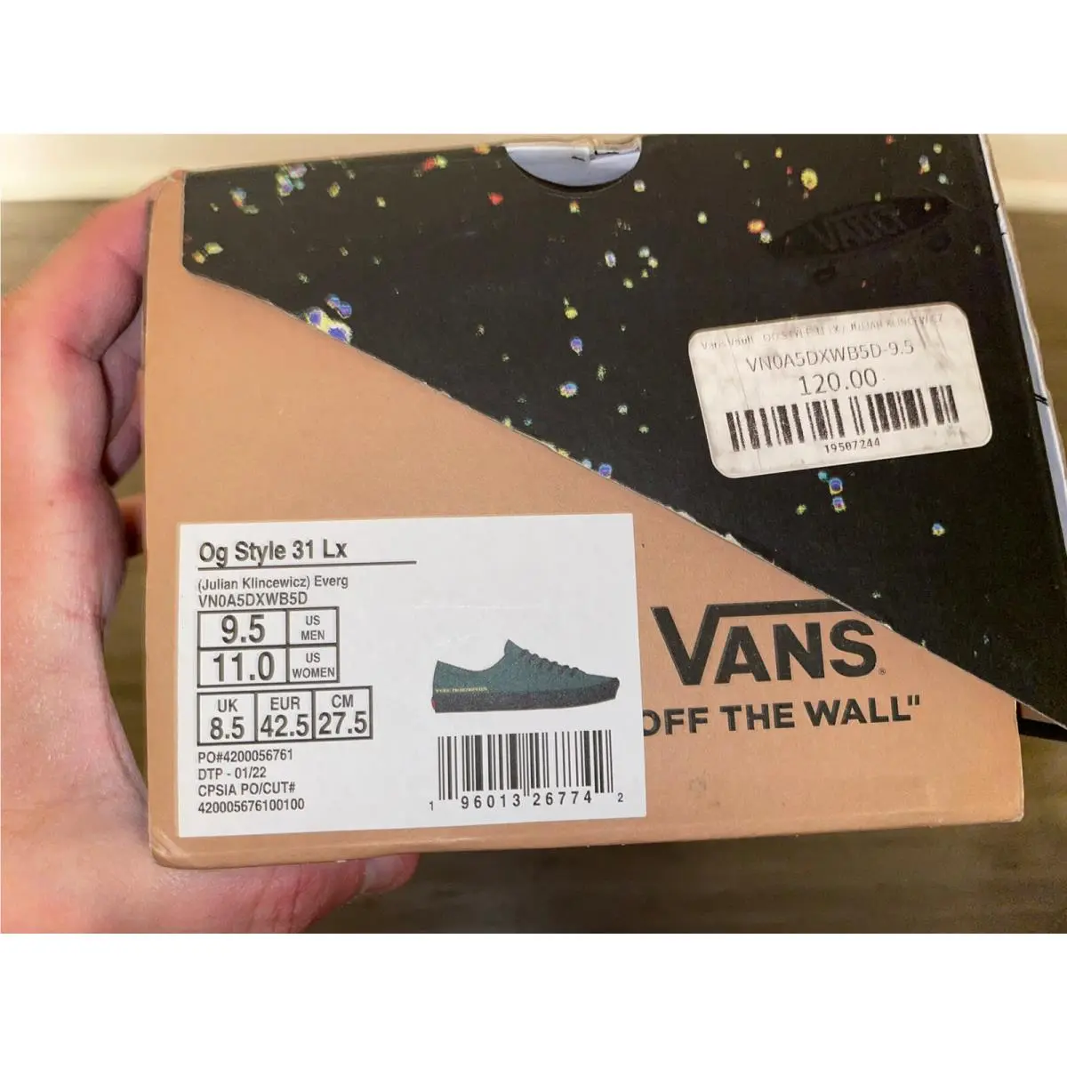 Vans shoes - VANS Vault - Vault - VN0A5DXWB5D - Green 4